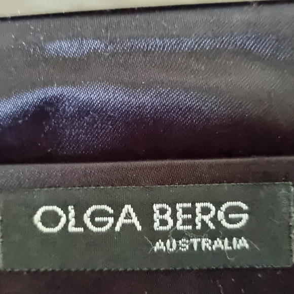 Y2k red cherry blossom black satin clutch - Picture 6 of 6